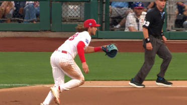 Alec Bohm's sliding play