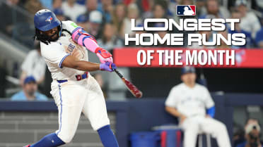 Check out the longest home runs of April