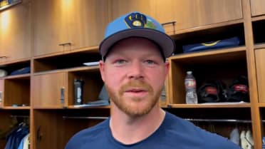 Brandon Woodruff on recovery: 'I'm in a good spot'