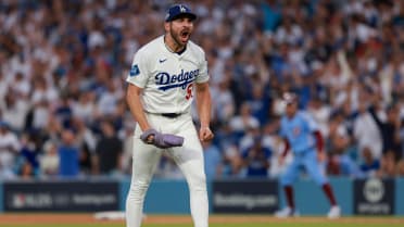 Alex Vesia fans Harrison Bader in the 11th