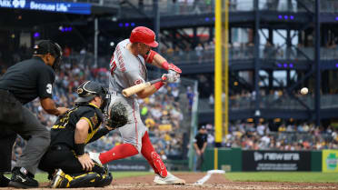 Tyler Stephenson llega a 500 hits conectados
