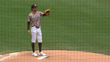 Griffin Canning's seven strikeouts