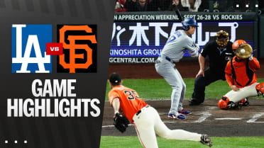 Dodgers vs. Giants Highlights