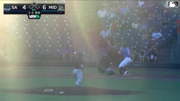 Davis Diaz homers (3) on a fly ball to left center field.