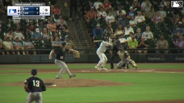 Joseph Sullivan doubles (9) on a line drive to right fielder Tirso Ornelas. Jax Biggers scores. Joseph Sullivan out at 3rd on the throw, right fielder Tirso Ornelas to second baseman Francisco Acuna to third baseman Luis Verdugo.