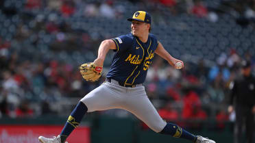 Kyle Harrison strikes out James Wood