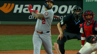 Luis García Jr.'s two-run double