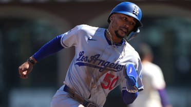 Mookie Betts is named the NL Player of the Week