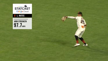 Giants' Top 5 OF assists of 2023