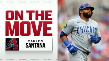 Carlos Santana, D-backs agree to one-year deal