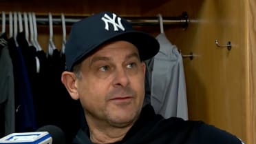 Aaron Boone discusses the Yankees' 4-1 win