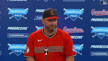 Stephen Vogt discusses Guardians' 6-3 loss