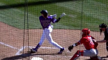 Cole Carrigg's RBI double