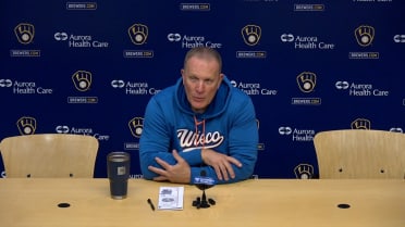Pat Murphy speaks on the Brewers' 8-6 loss
