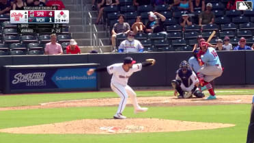 Deniel Ortiz singles on a ground ball to right fielder Garrett Spain. Rainiel Rodriguez scores.