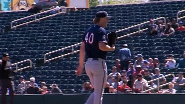 Kohl Drake throws five no-hit innings