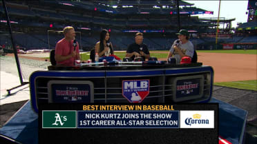 Nick Kurtz on his first career All-Star selection
