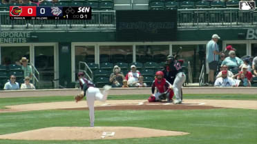 Christian Franklin homers (4) on a line drive to left center field.
