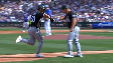 Lenyn Sosa's first homer of the spring