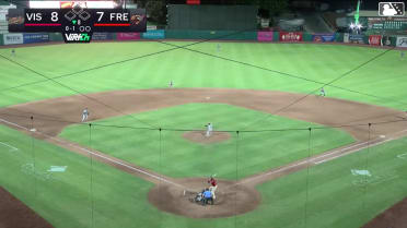 Wilder Dalis homers (15) on a fly ball to right center field.