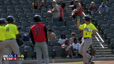 Sean Gamble collects two extra-base hits