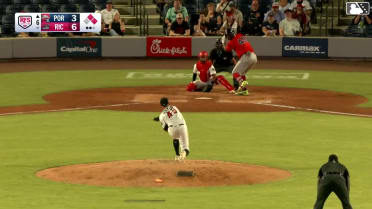 Justin Gonzales singles on a fly ball to right fielder Lisbel Diaz. Max Ferguson scores. Tyler McDonough to 3rd.