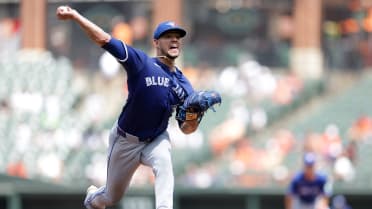 José Berríos strikes out three