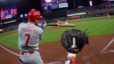 Trea Turner's sacrifice fly