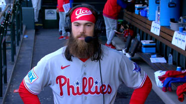 Brandon Marsh on his homer, momentum after win