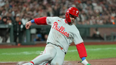 Bryce Harper's three-RBI game vs. Giants