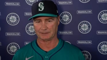 Scott Servais talks about the Mariners' 3-2 loss