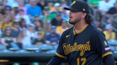 Jared Jones throws three K's in 1st inning