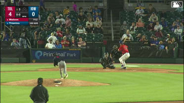 James Triantos' solo home run