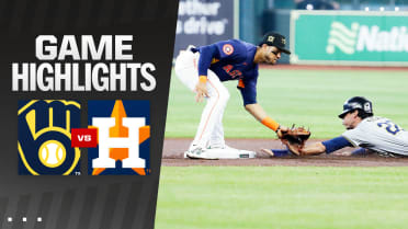 Brewers vs. Astros Highlights