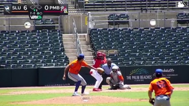 Ryan Mitchell homers (10) on a fly ball to left field.