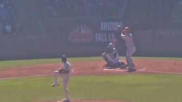 Sam Petersen's solo home run