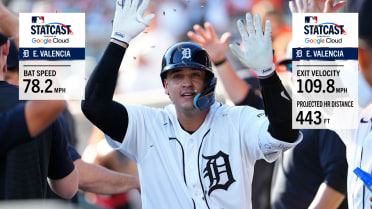 Eduardo Valencia's 443-foot home run vs. Pirates