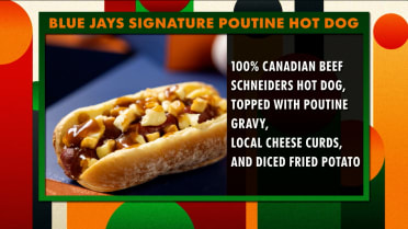 MLB Central tries the Blue Jays' poutine hotdog