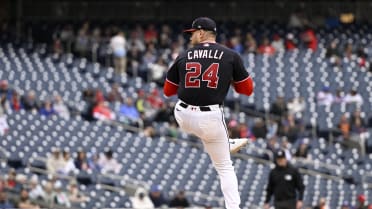 Cade Cavalli strikes out Carson Benge