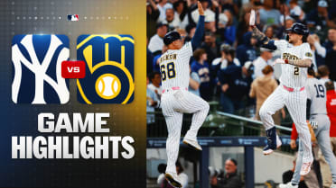 Brice Turang's walk-off home run completes sweep