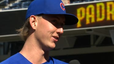 Ben Brown on his strong relief outing vs. Padres