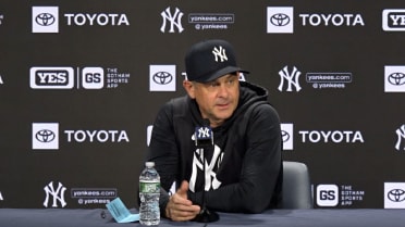 Aaron Boone discusses the Yankees' 5-3 win