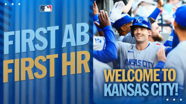 Mike Yastrzemski homers in first Royals at-bat (9)