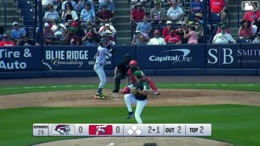 Eli Serrano III homers (4) on a line drive to left field.