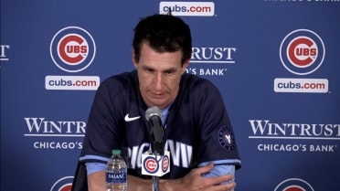 Craig Counsell discusses Hendricks, Wicks in loss