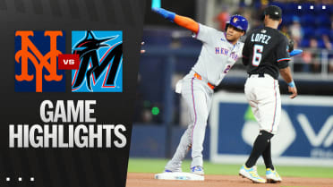 Mets vs. Marlins Highlights