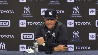 Aaron Boone on the Yankees' offensive display, win
