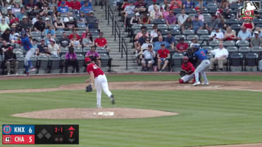 Jefferson Rojas homers (6) on a fly ball to left center field.
