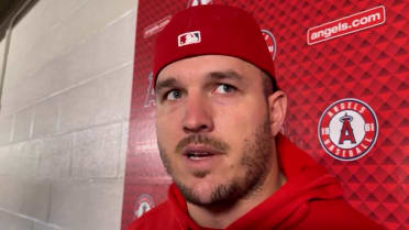 Mike Trout discusses recovery timeline