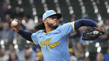 Freddy Peralta strikes out six in outing